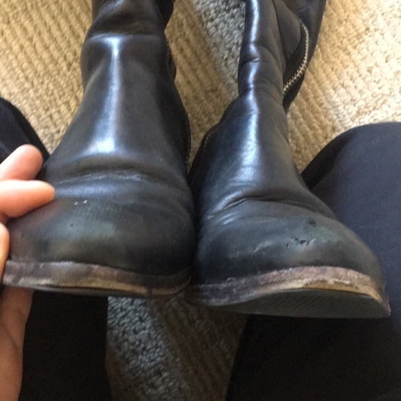 Donald Pliner Nova black leather boots - 7 - Picture 3 of 6